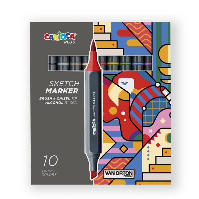 Carioca Plus sketch marker box