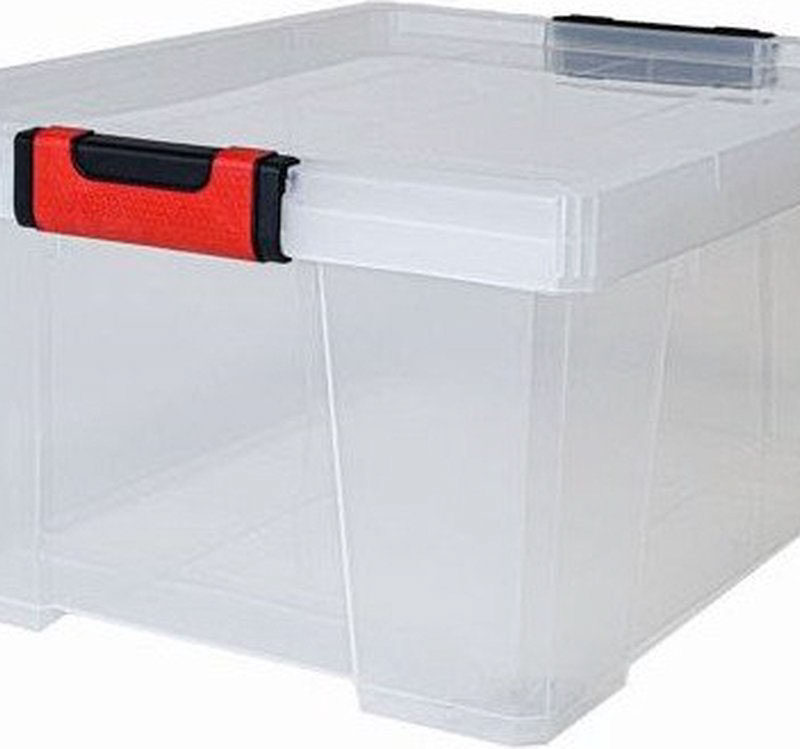 Opbergbox clip 30 L 49x38x23 cm