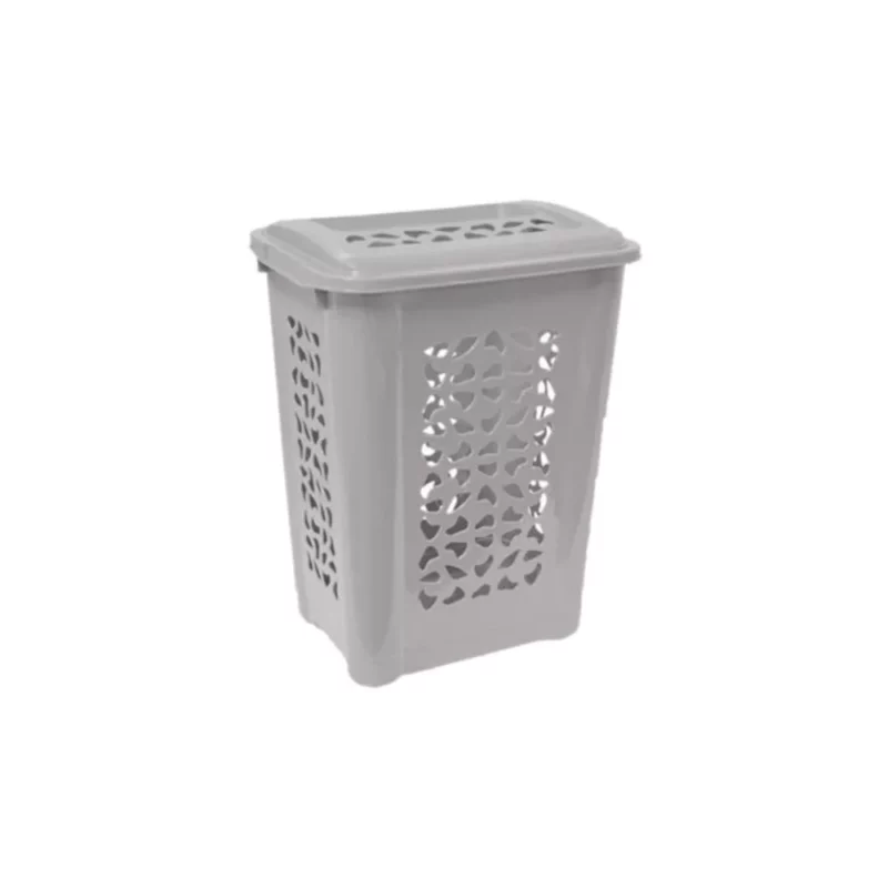Linnenmand 60 L grijs