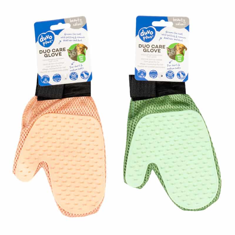 Duvo+ duo verzorgingshandschoen gemengde kleuren